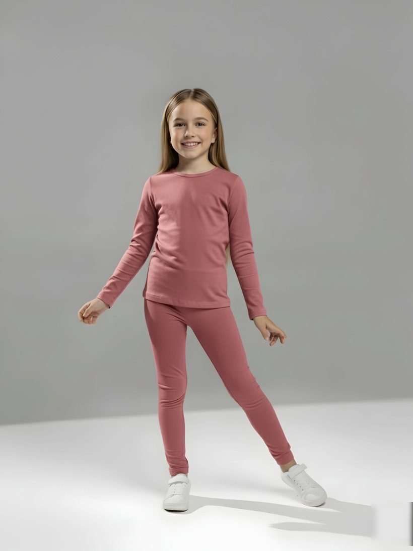 Blusa e legging térmica infantil